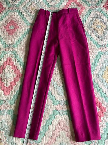 Creatures of Comfort Magenta Wool Dress Pants