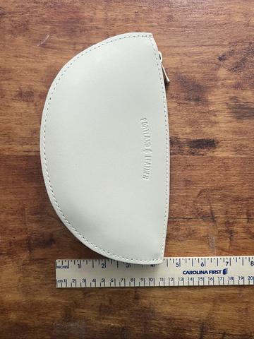 Portland Leather Seesaw Slider Pouch Bone