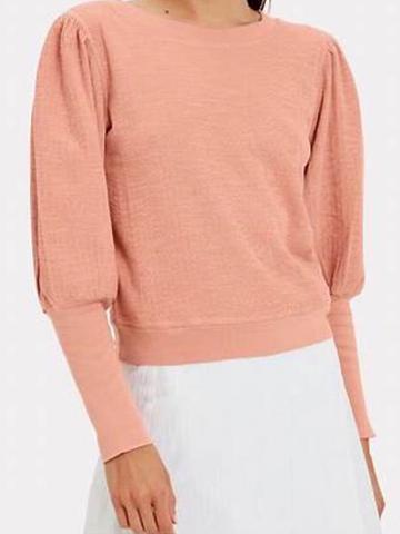 Apiece Apart Olympio puff sleeve sweatshirt