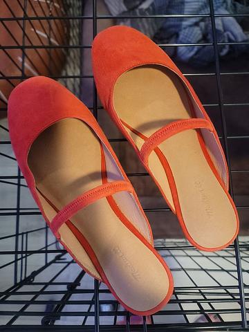 Greta ballet flat mule