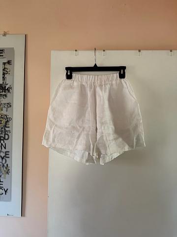 linen shorts