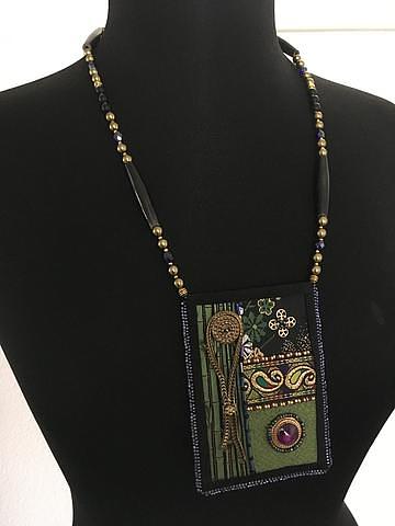 Collage Necklace