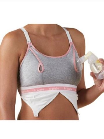 Nursing bra attachment