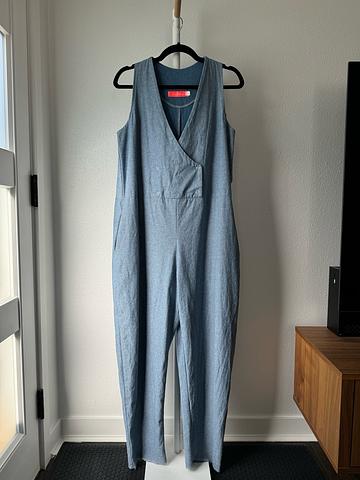 Double-breasted jumpsuit