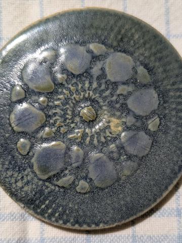Handmade ceramic belt buckle