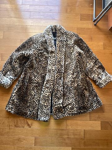 Leopard Print Coat