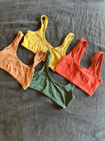 Wide Strap Bra