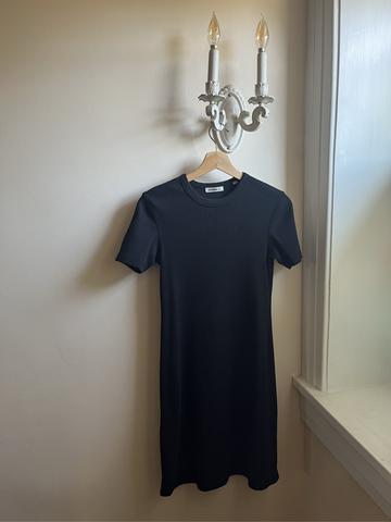 Ribbed T-shirt Dress