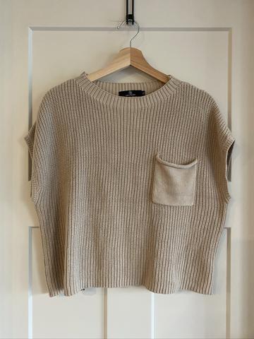 Sleeveless sweater