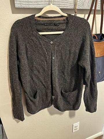 Wool cardigan