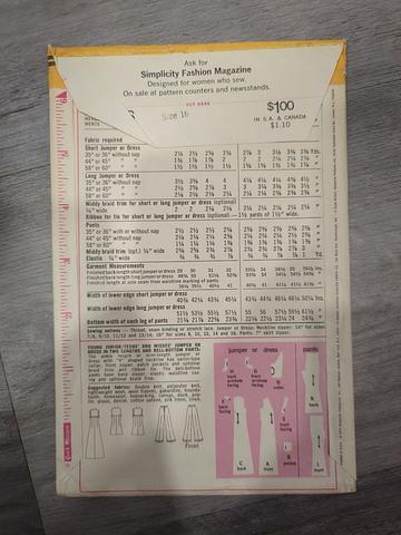 Simplicity Pattern Vintage