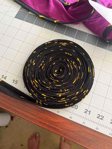 Banana bias tape