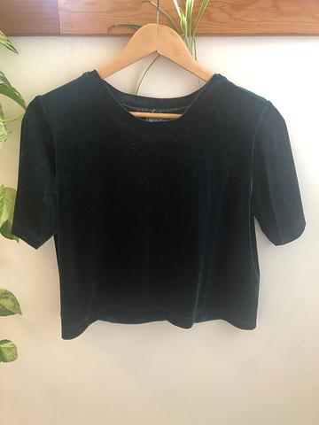 Green Velvet Box Top