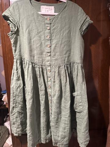 vintage green dress