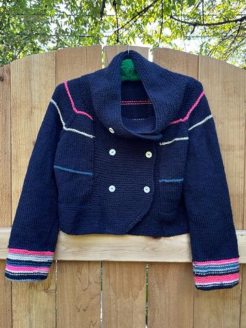 Before Dark raglan cardigan by Veera Välimäki