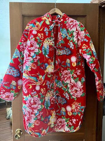 BIRDS quilted coat