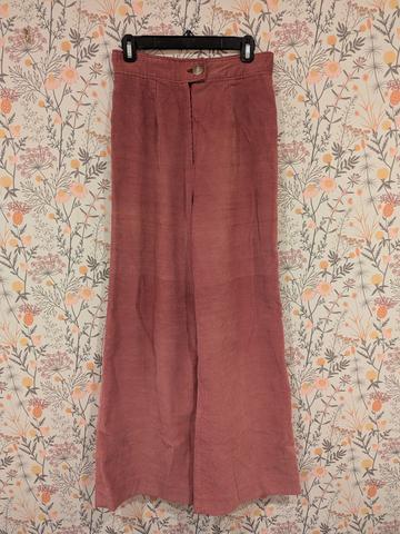 Vintage Dusty Rose Corduroy Pants
