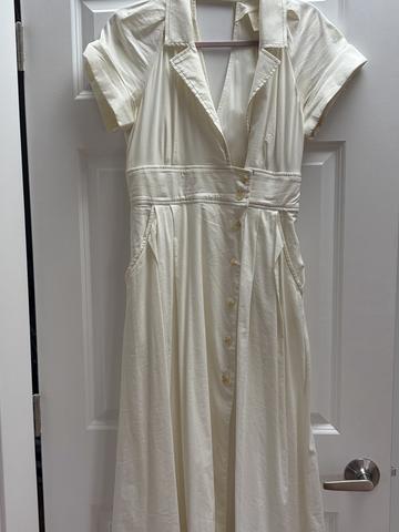 Wrap shirtdress