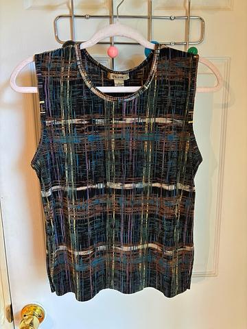 Futuristic Pleat Top