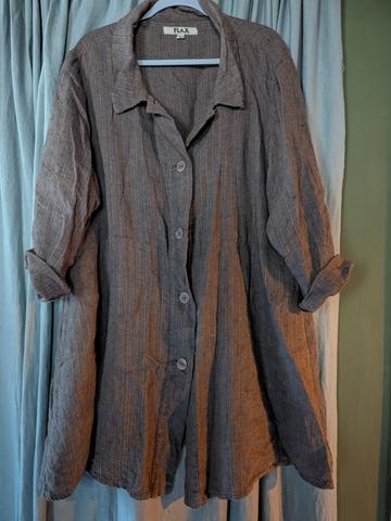 linen duster (fits XXL)