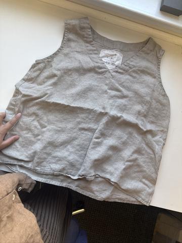 Notperfect linen bay tank