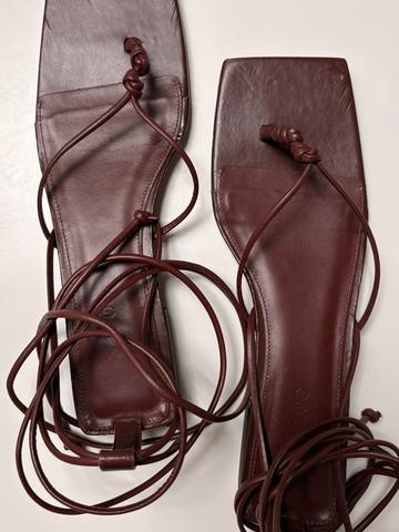 Square toe heels