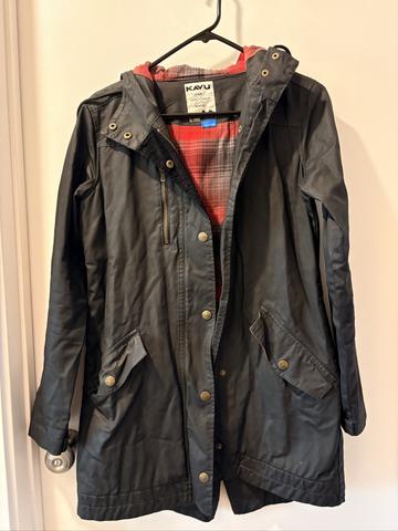 Black Jacket with plaid lining