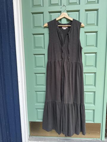 Button Down Maxi Dress