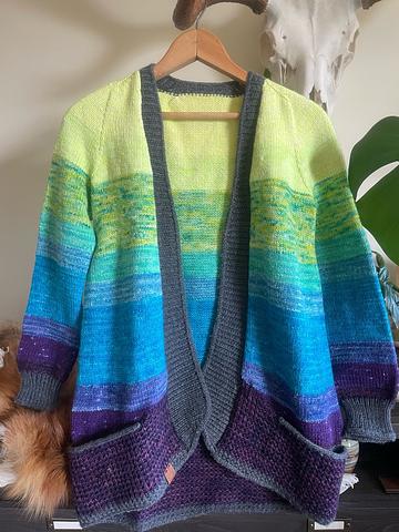 Blue Sand Cardigan