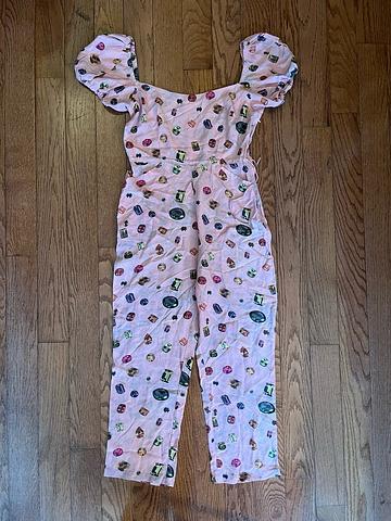Puff Sleeve Jumpsuit