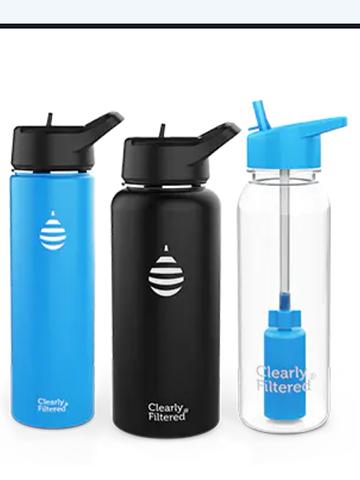 Clearly filtered bottle filter