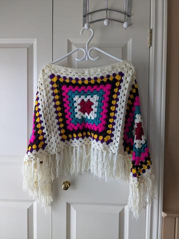 '70s poncho