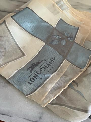 Silk Longchamp Paris Scarf