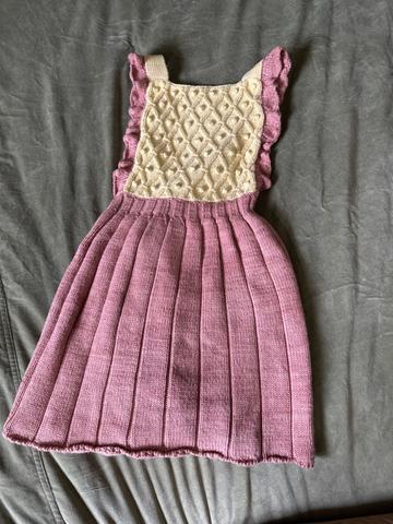 Misha and puff cotton dress
