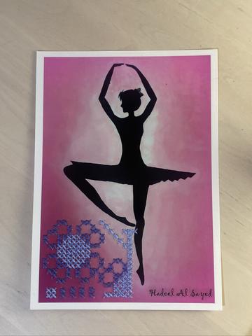 Tatreez Ballerina