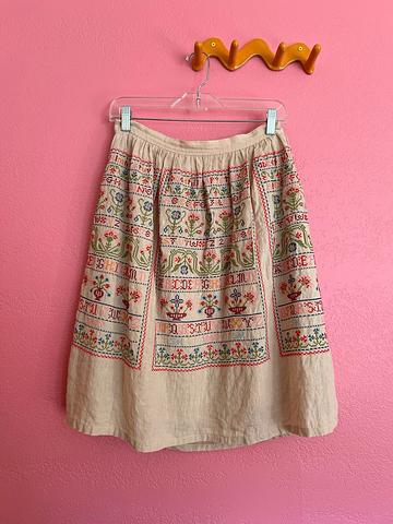 Sampler Skirt