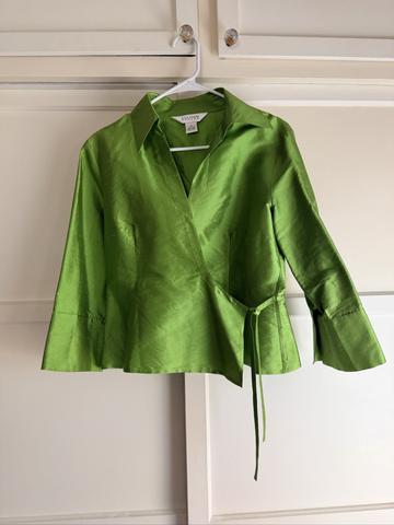 Silk Wrap Shirt
