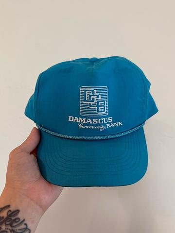 Vintage bright blue Hat