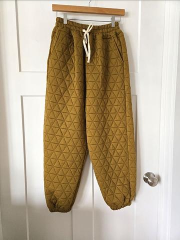 Quilted Joggers