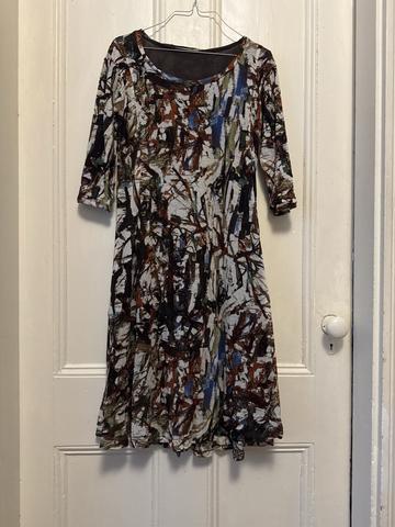 Abstract Expressionist Dress