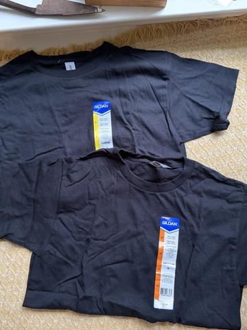 Set of 2 Gildan Heavy Cotton Youth T-shirts