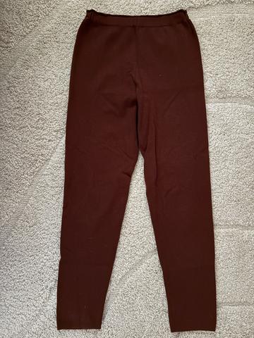 Wool/cotton blend joggers