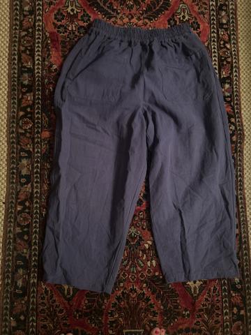 blue poppy pants