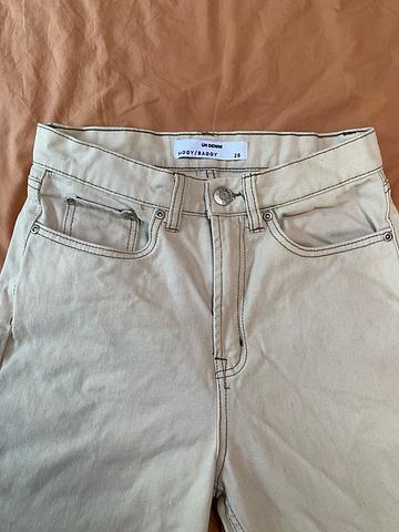 Contrast Stitch Denim