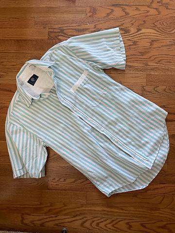 Stripped Camp Shirt