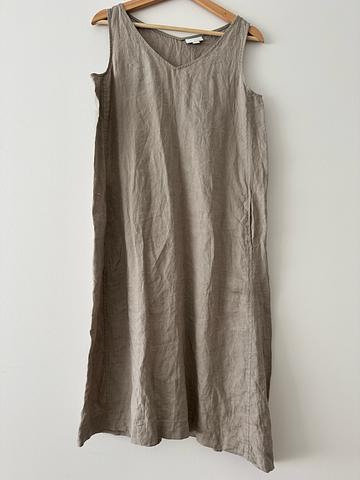 Linen A-Line Dress