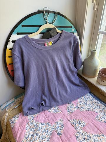 Honeycomb Crop Tee