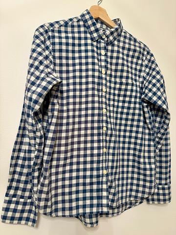 Marine Cotton Gingham