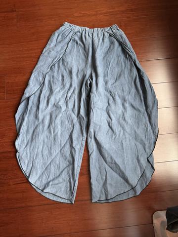 Flowy linen pants