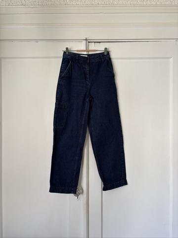 Indigo workwear pants